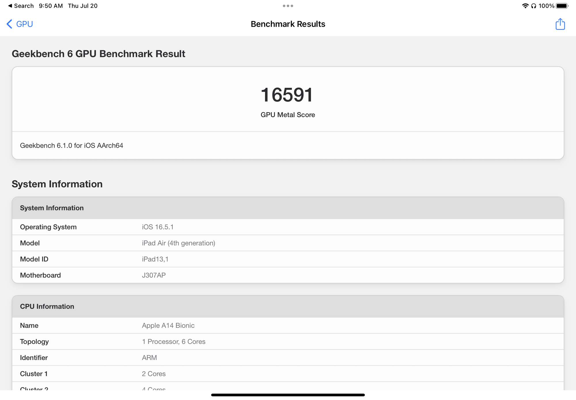 Geekbench 6 Benchmark across Devices