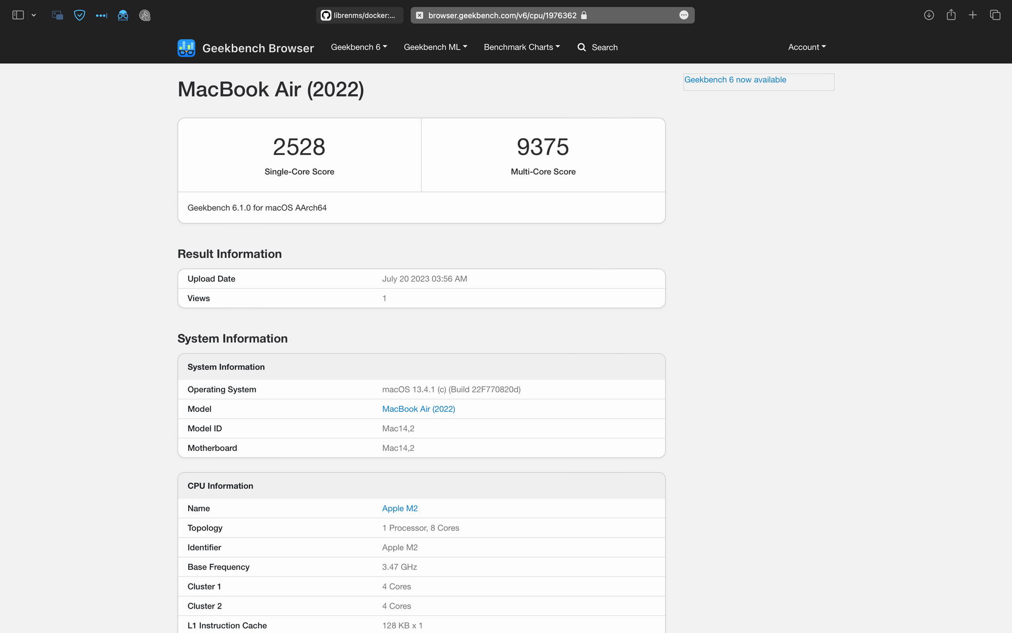 Geekbench 6 Benchmark across Devices