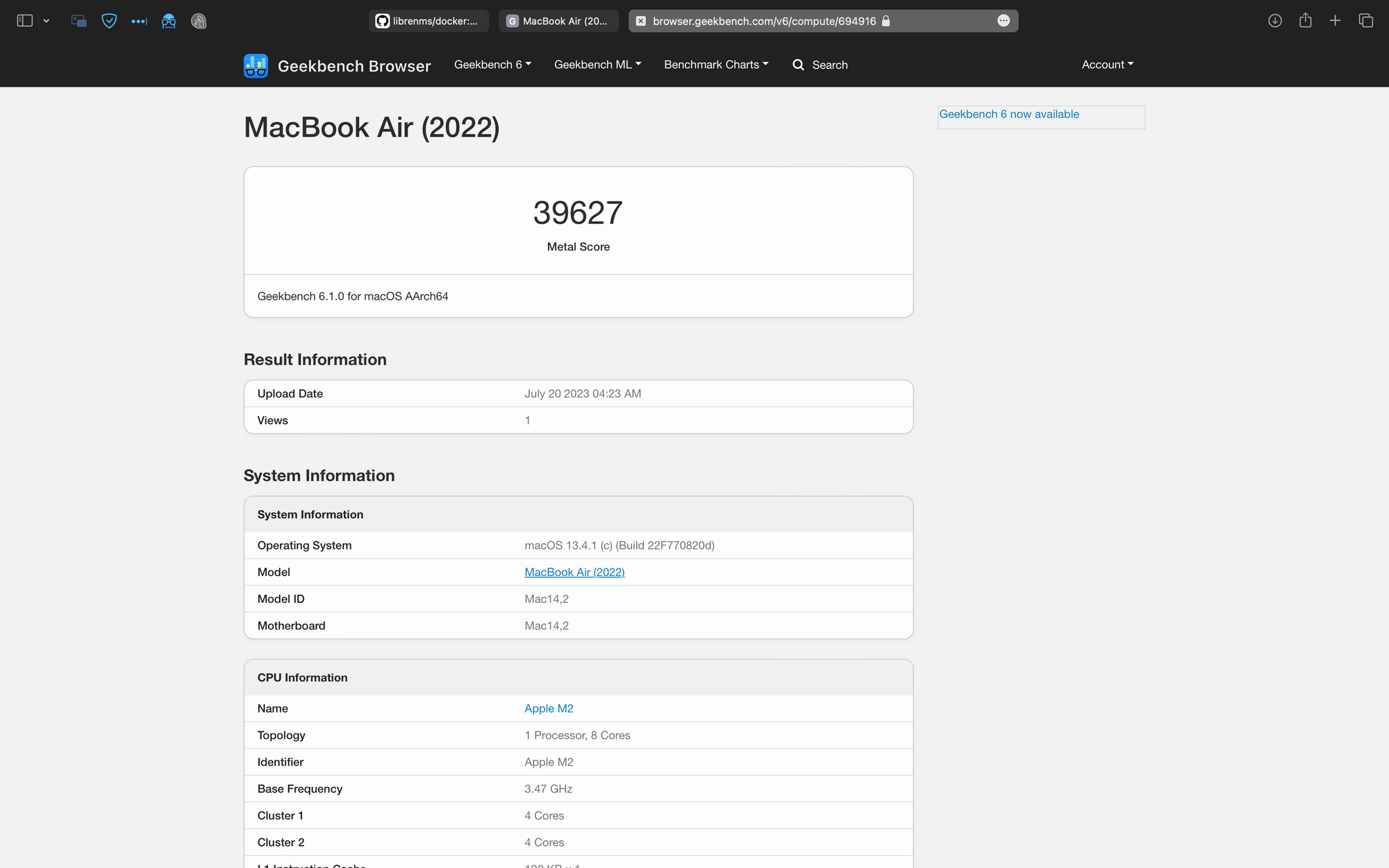 Geekbench 6 Benchmark across Devices