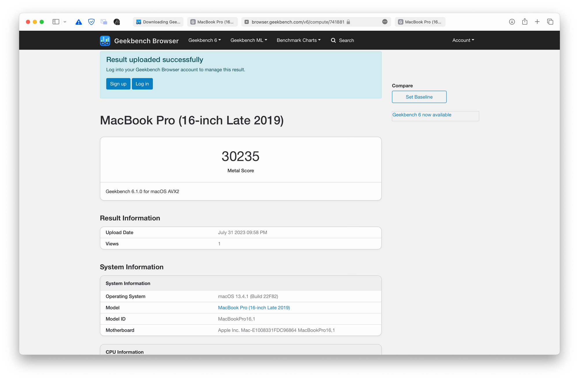 Geekbench 6 Benchmark across Devices