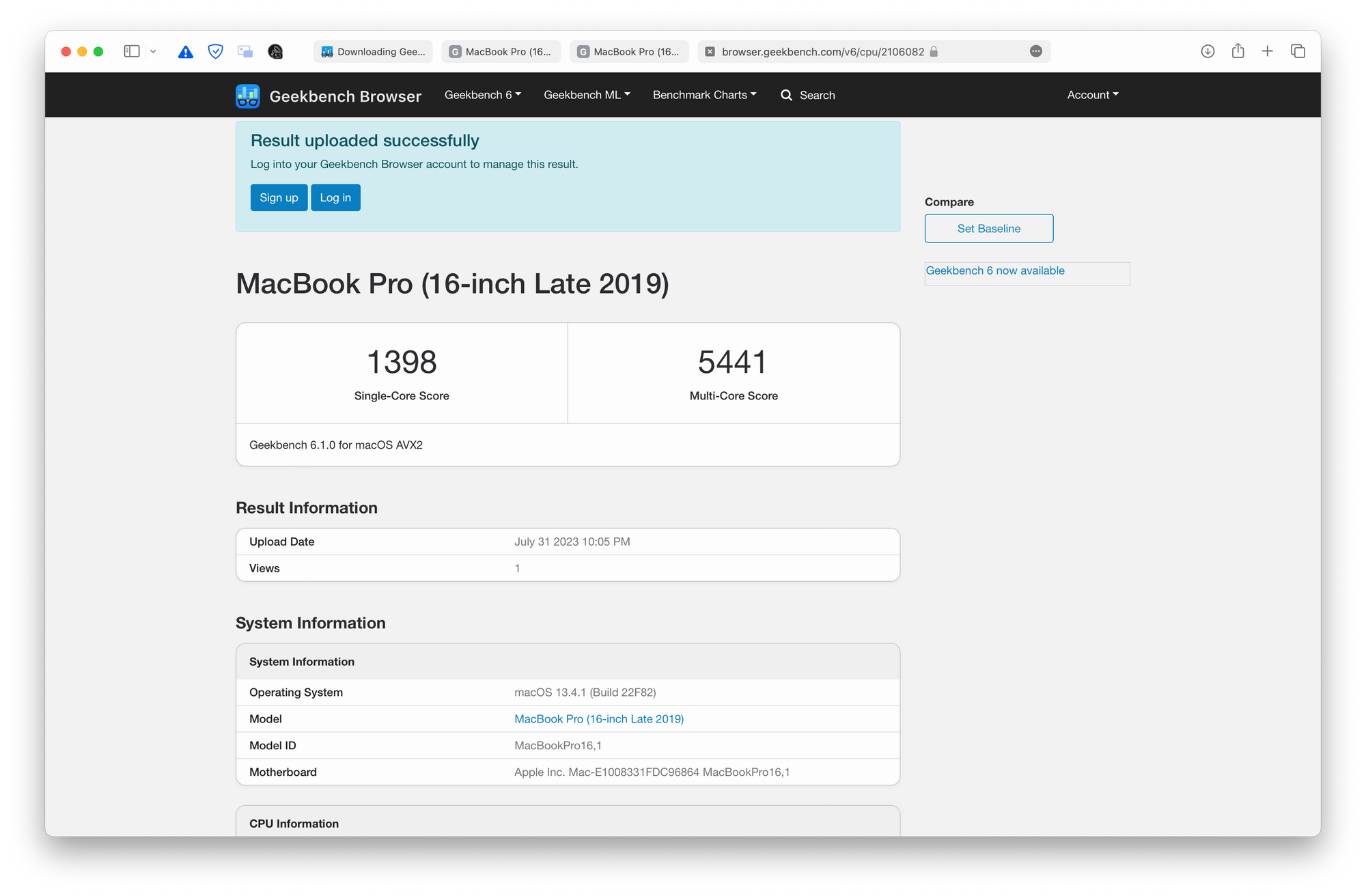 Geekbench 6 Benchmark across Devices