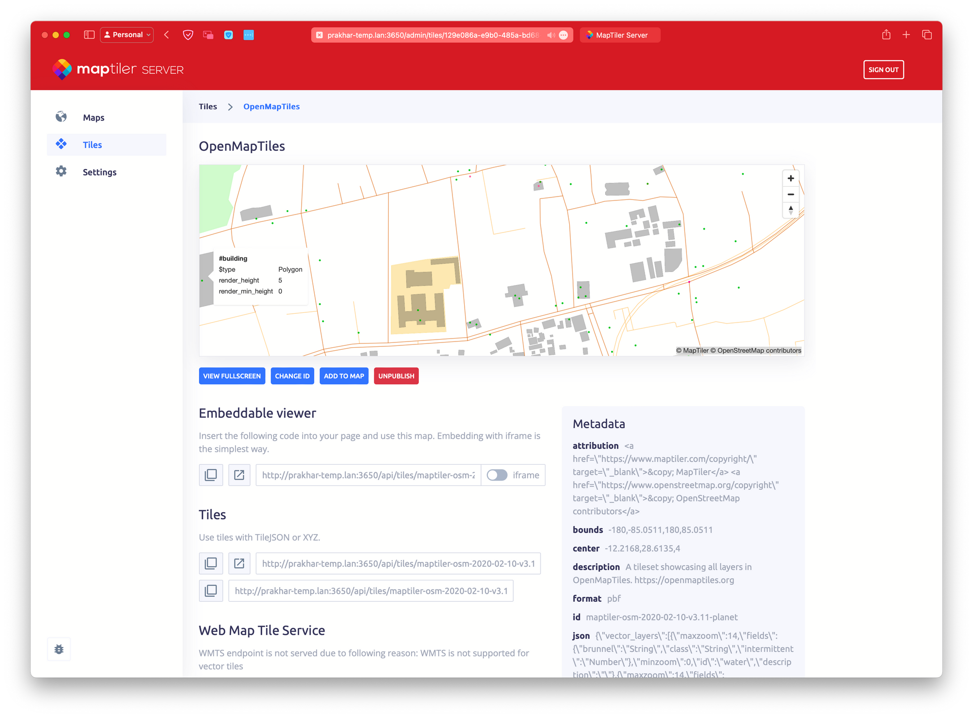 MapTiler - Self-Hosting Maps