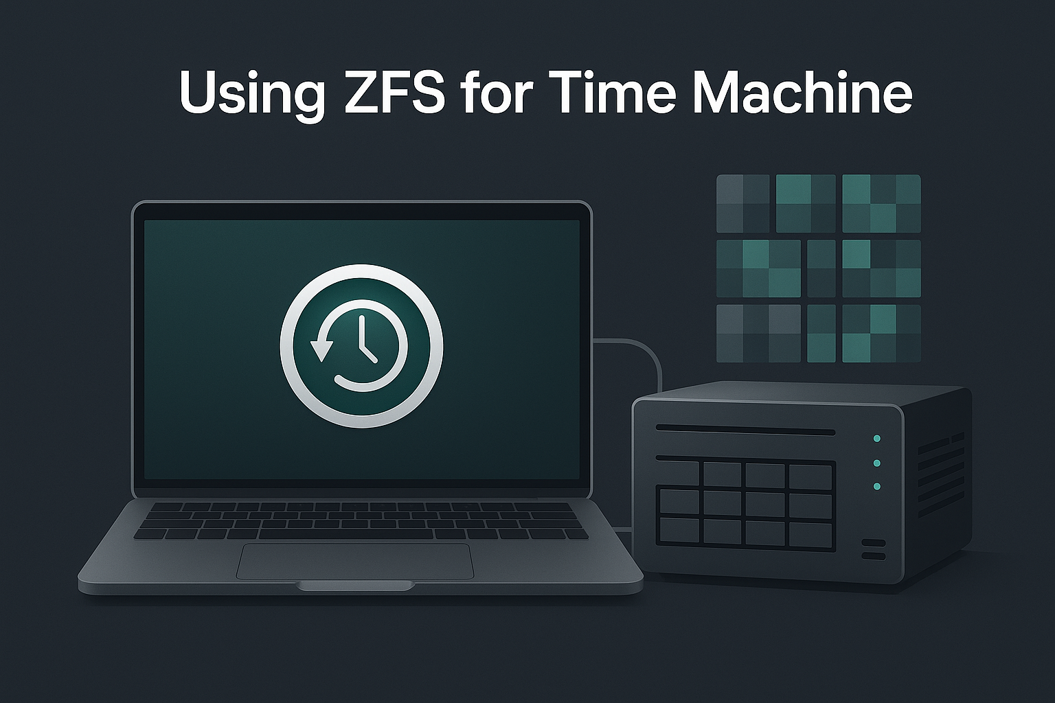 Using ZFS for TimeMachine